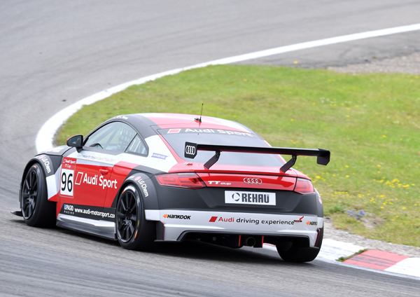 Audi TT cup Zandvoort action back