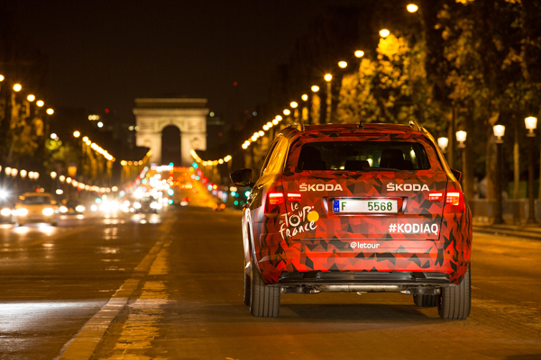 SKODA Kodiaq 2016 Paris city back