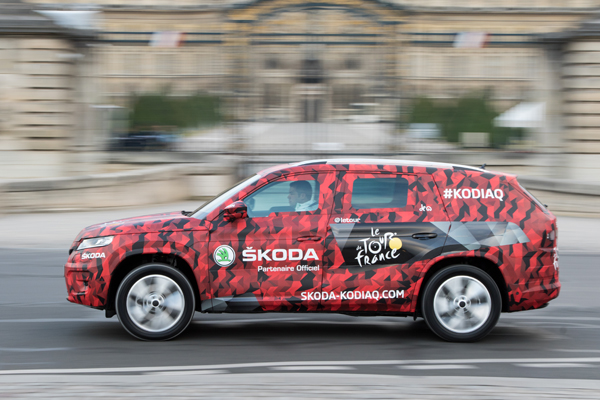 SKODA Kodiaq 2016 Paris city side