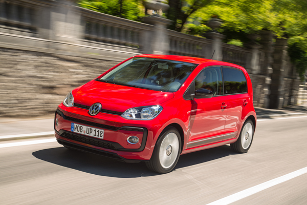 Nieuwe VW up 3kw red dynamic