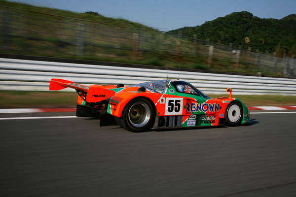 Mazda 787B 2011 test 3kwback