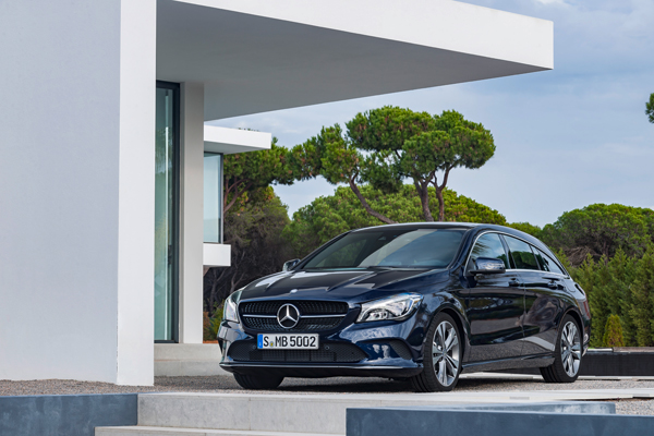 Mercedes CLA Shooting Brake update 3kwfront