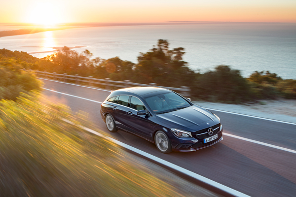 Mercedes CLA Shooting Brake update top dynamic