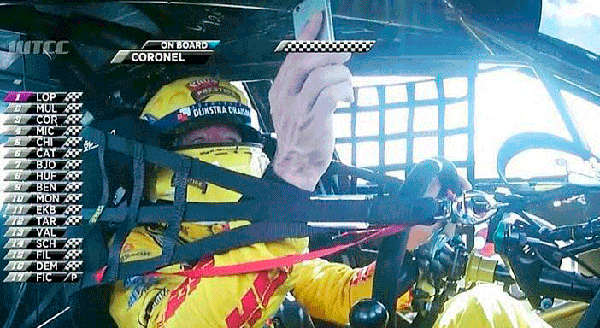 Tom Coronel WTCC Nordschleife cockpit