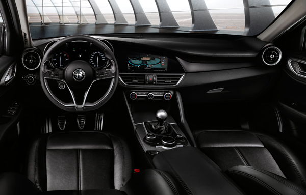 Alfa-Romeo Ginevra-Giulia interieur