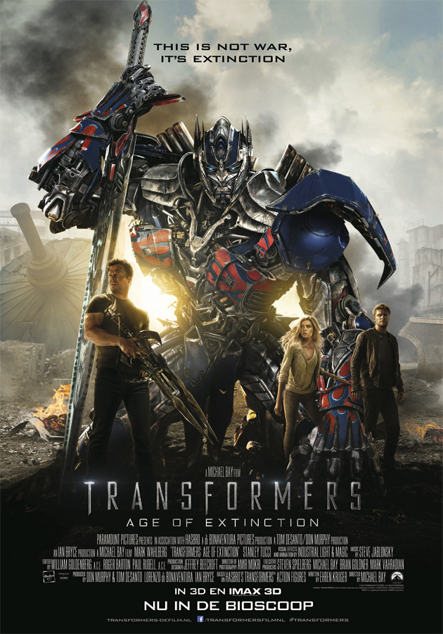 Transformers Age of Extinction poster