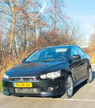 Mitsubishi Lancer Sport Sedan testverslag exterieur