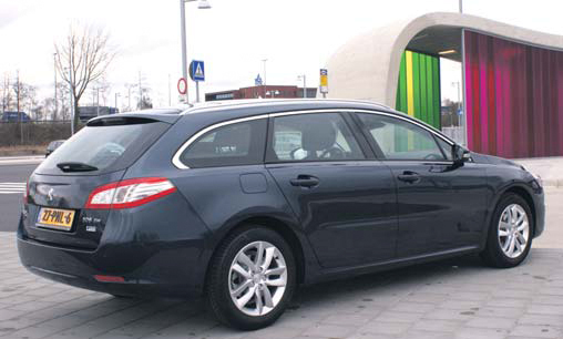 Peugeot 508 SW test achterkant