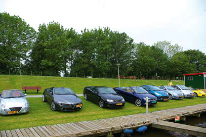 SAAB 9-3 Cabriolet Cabriodag rijtje