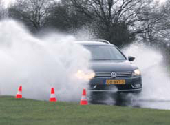 Volkswagen Passat test waterbak