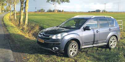 Citroen C-Crosser test lokatie