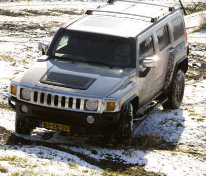 Hummer H3 Executive test top