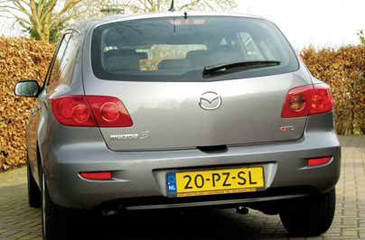 Mazda3 Sport 1.6 CiTD back