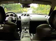 Nissan 350Z GT4 testverslag interieur