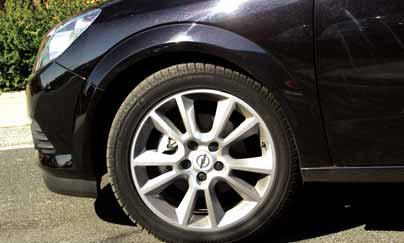 Opel Astra GTC test velg