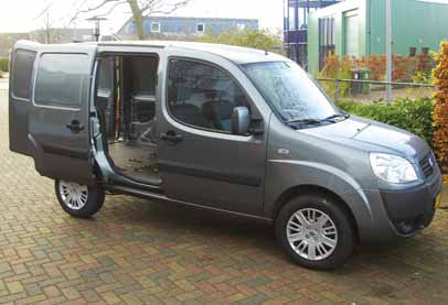 Fiat Doblo Cargo test zijkant