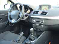 Renault Megane 110 Dynamique test interieur