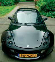 Smart Roadster Brabus test exterieur