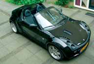 Smart Roadster Brabus test top