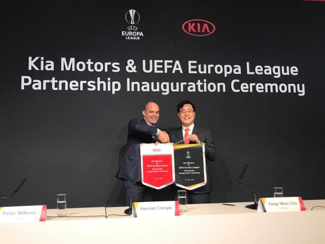 Kia Motors nieuwe Official Partner van UEFA Europa League