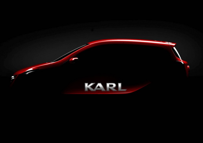 Opel presenteert vijfdeurs Karl