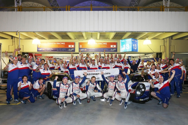 Toyota kampioen met de TS040 HYBRID in FIA World Endurance Championship