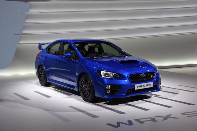 Europees debuut van nieuwe Subaru WRX STI op 84e internationale autotentoonstelling van Genève