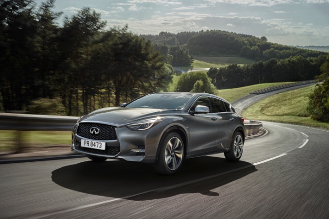 Nieuwe Infiniti Q30 is vanaf nu te bewonderen