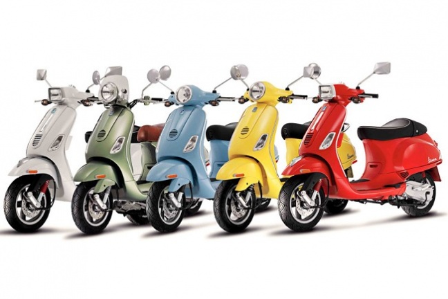 Op zoek naar een scooter? Vespa is de oplossing.