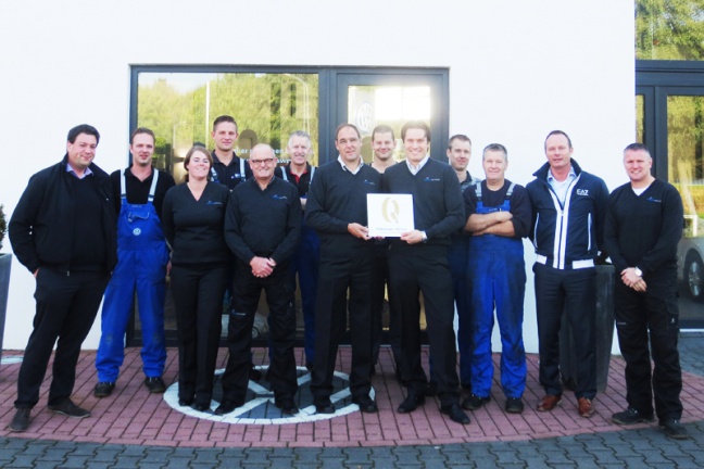 Het Volkswagen serviceteam van Century Winschoten.