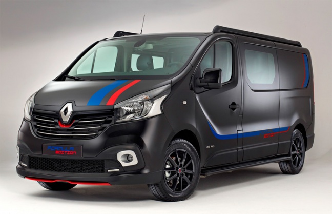 Renault Trafic als gelimiteerde Formula Edition