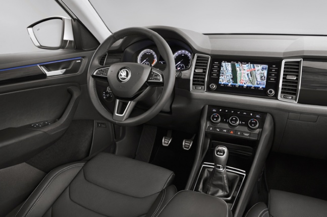 ŠKODA onthult interieur KODIAQ