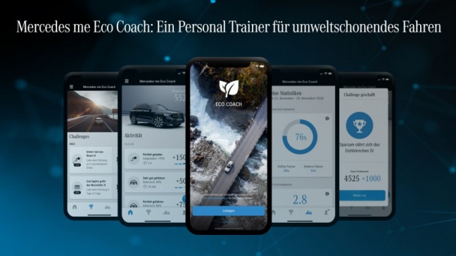 Mercedes me Eco Coach: personal trainer voor milieuvriendelijk rijden