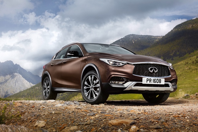 Nieuwe Infiniti QX30 gearriveerd in de Infiniti Centers