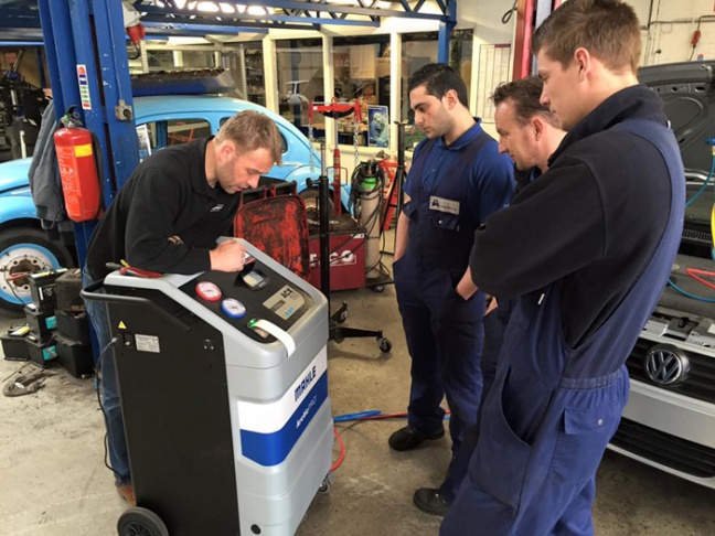 Vier nieuwe Airco Service Stations van MAHLE in Nederland